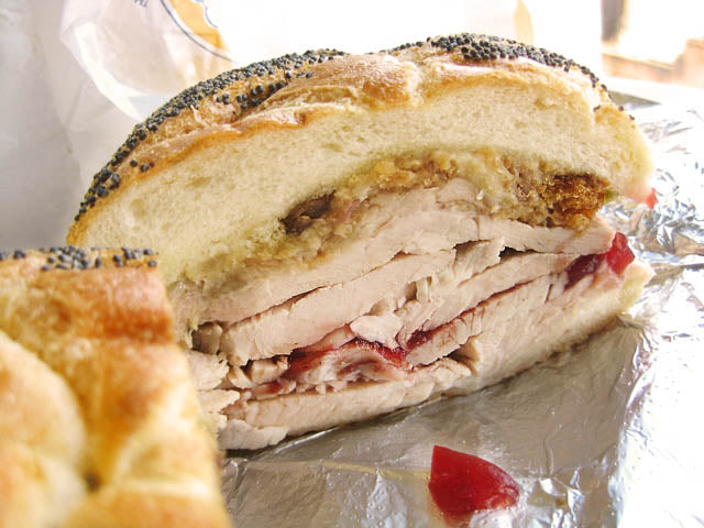 The Mighty Simple Turkey Sandwich!