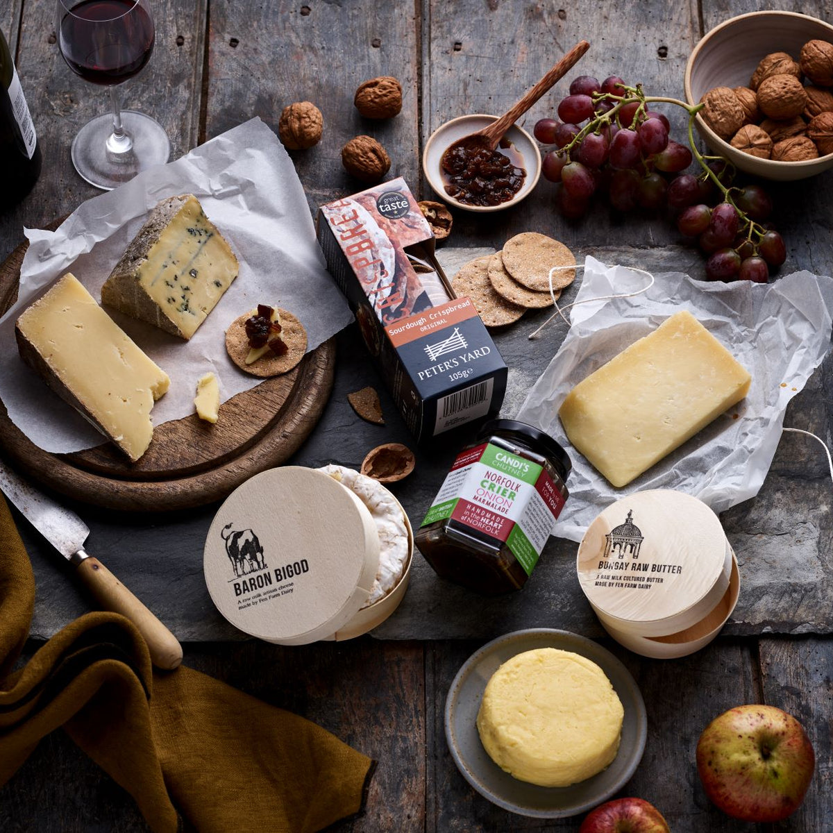 Luxury Cheese Hamper with Norfolk Cheeses